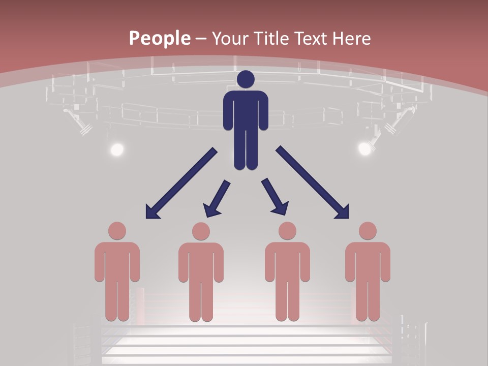 Illuminated Shape Air PowerPoint Template