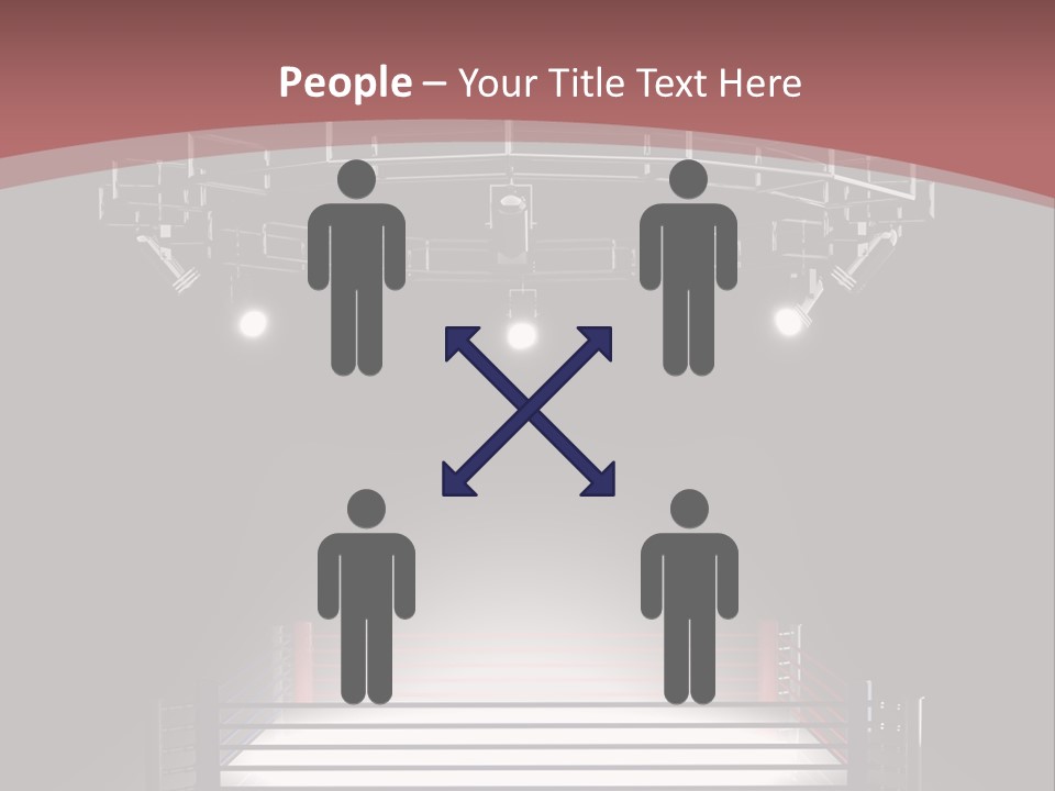 Illuminated Shape Air PowerPoint Template