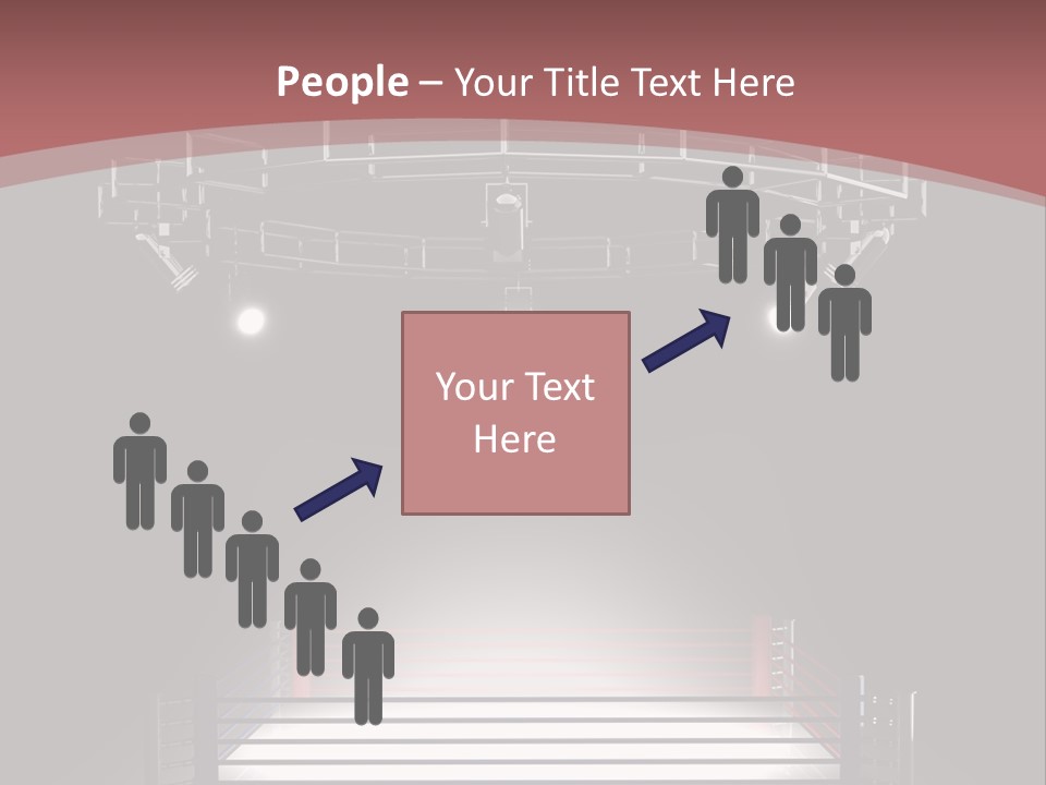 Illuminated Shape Air PowerPoint Template