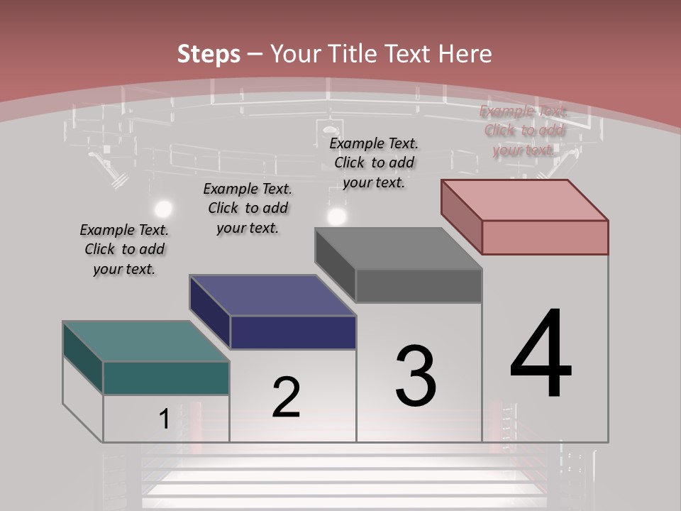 Illuminated Shape Air PowerPoint Template