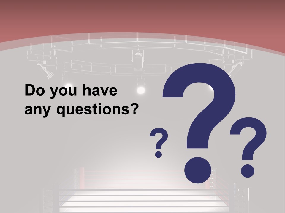 Illuminated Shape Air PowerPoint Template