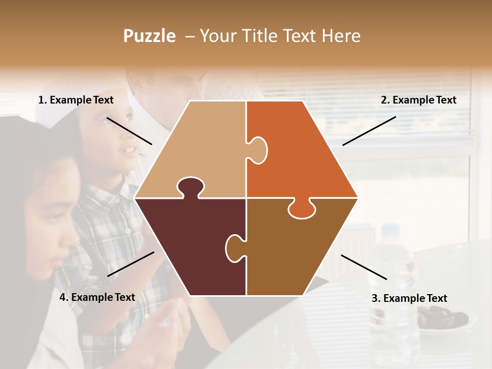 Father Doa Teaching PowerPoint Template