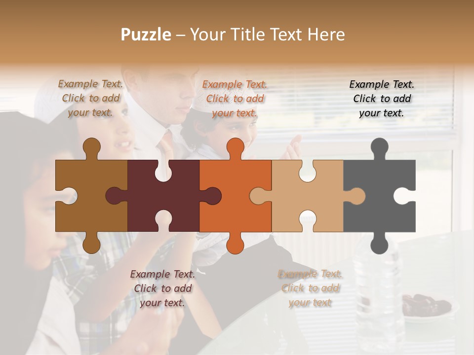 Father Doa Teaching PowerPoint Template