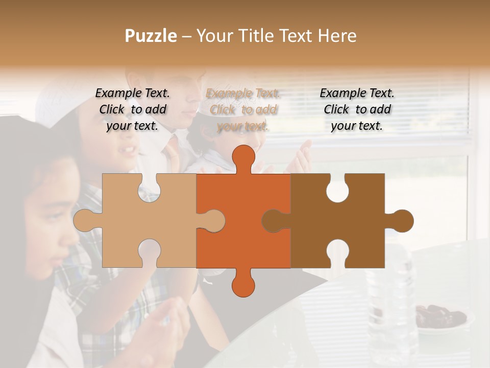 Father Doa Teaching PowerPoint Template