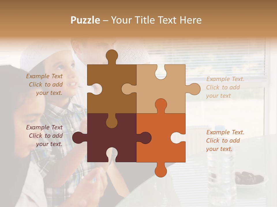 Father Doa Teaching PowerPoint Template
