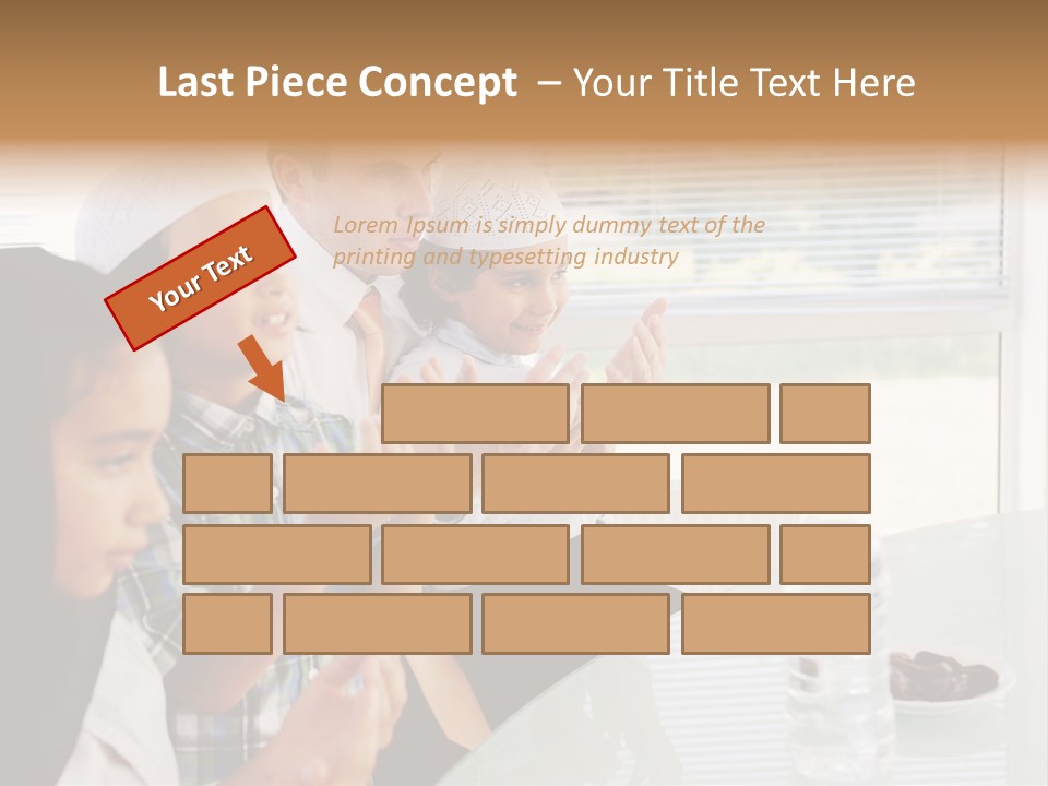 Father Doa Teaching PowerPoint Template