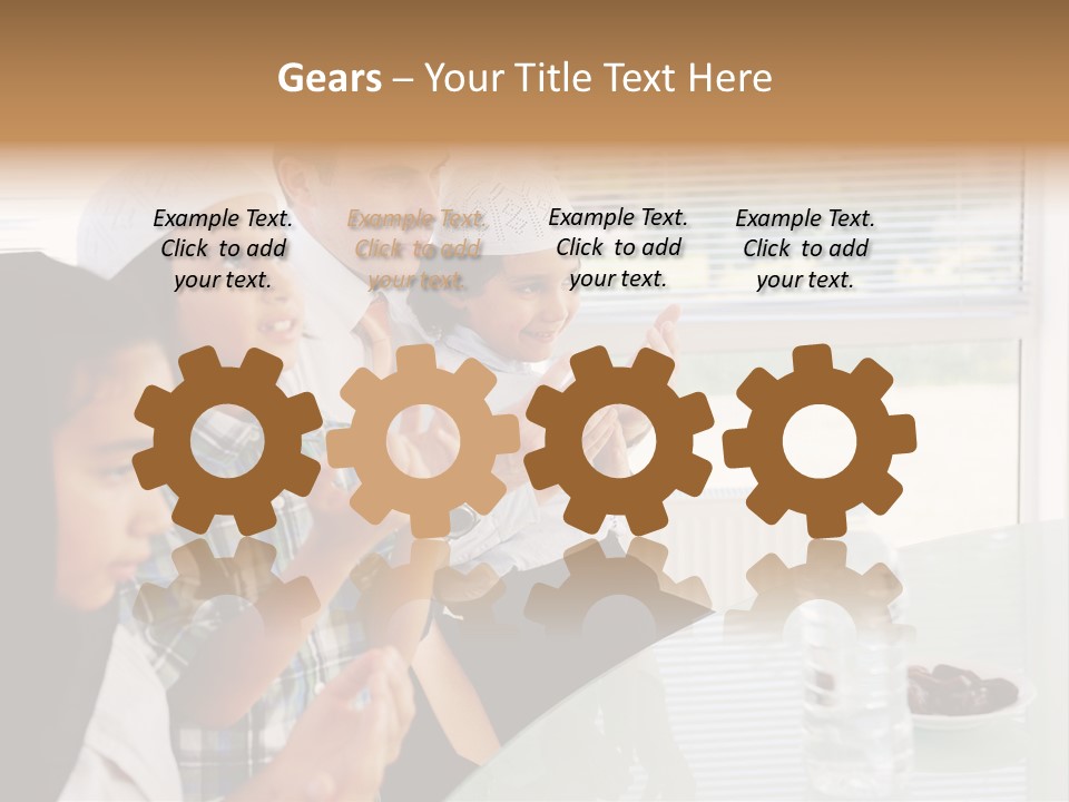 Father Doa Teaching PowerPoint Template