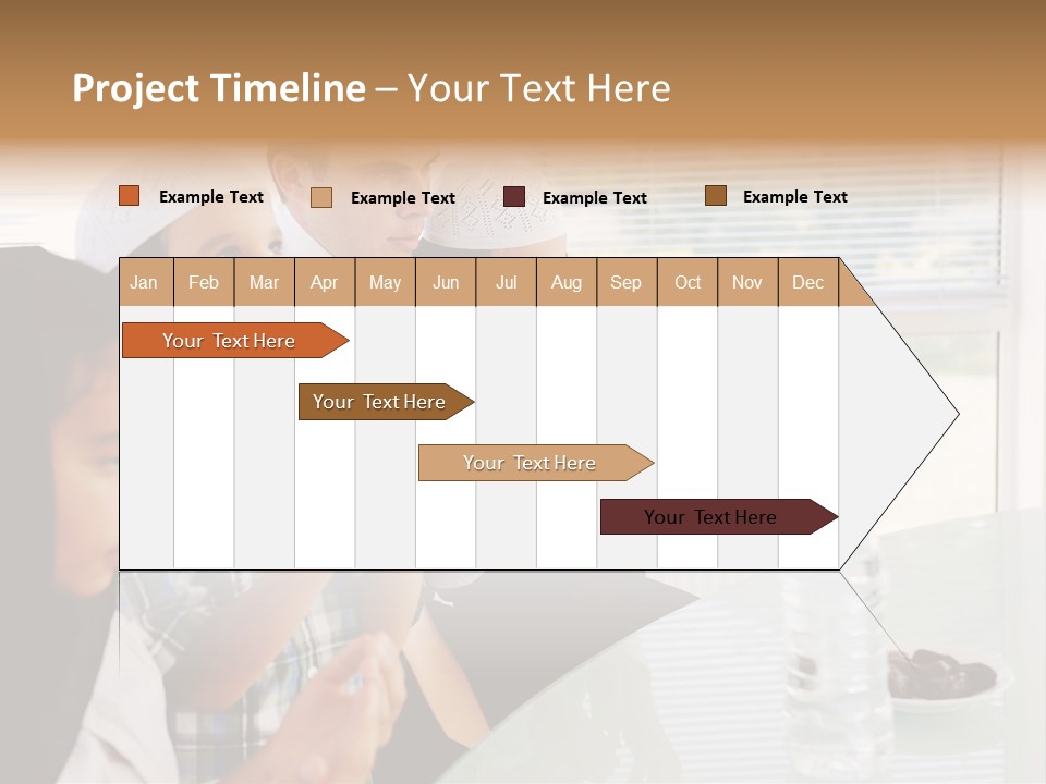 Father Doa Teaching PowerPoint Template