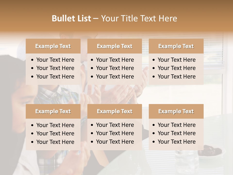 Father Doa Teaching PowerPoint Template