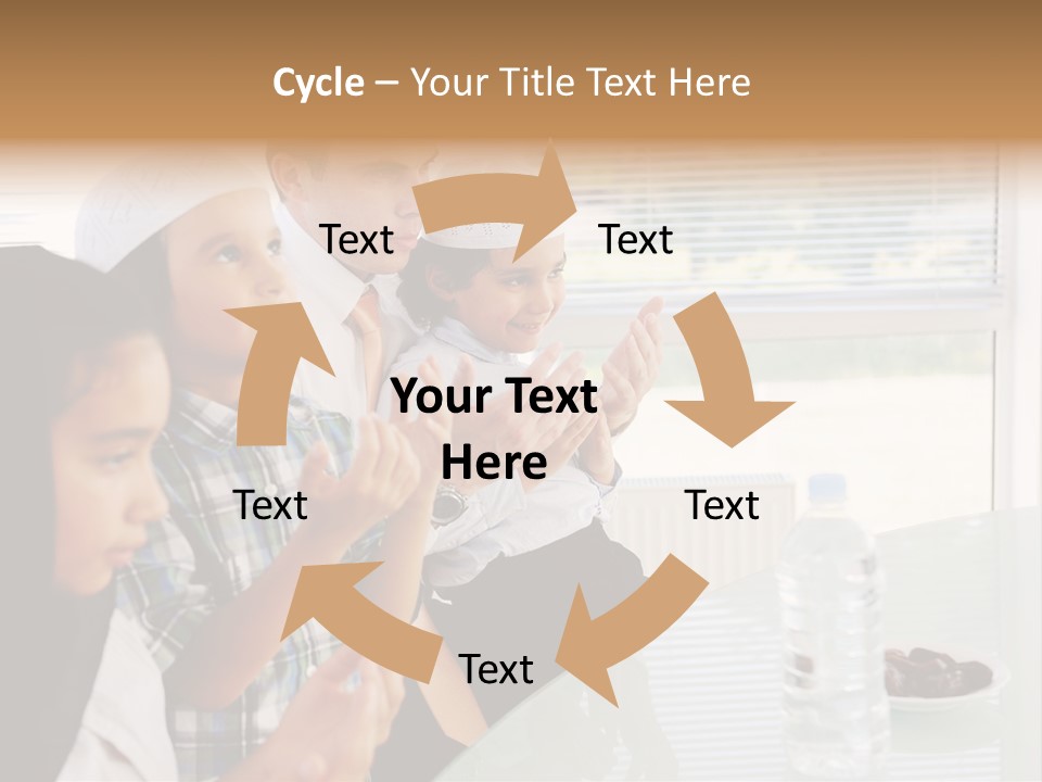 Father Doa Teaching PowerPoint Template