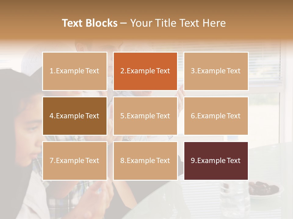 Father Doa Teaching PowerPoint Template