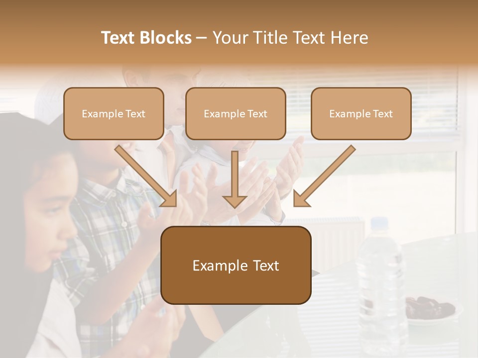 Father Doa Teaching PowerPoint Template