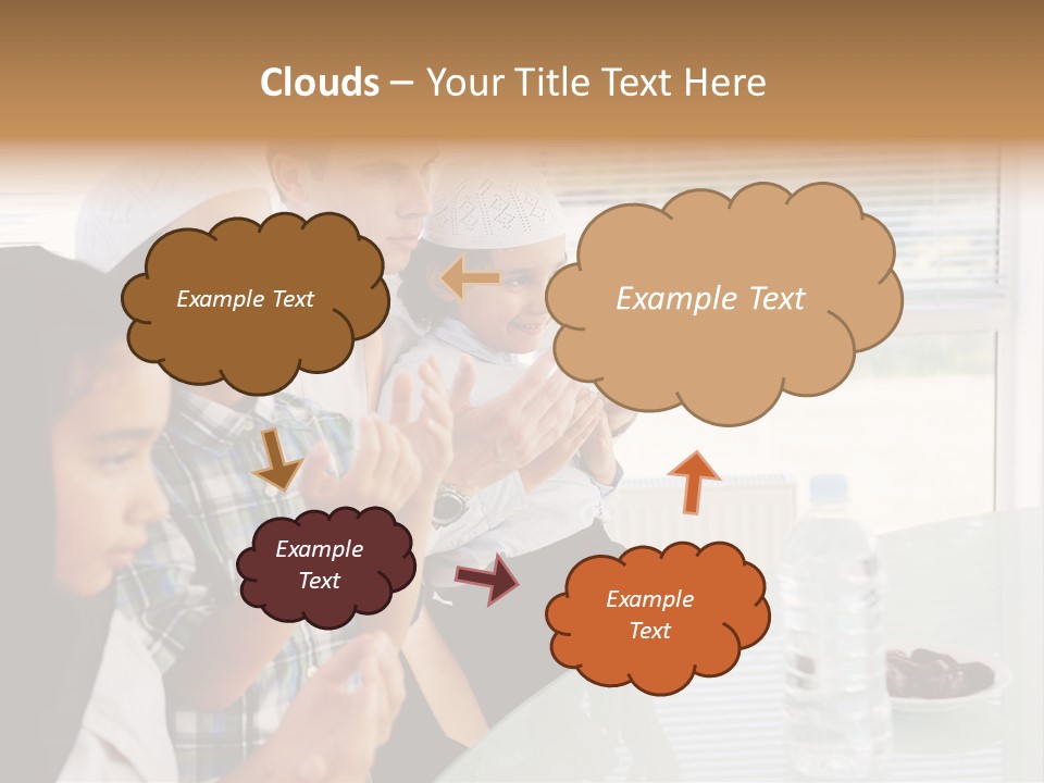 Father Doa Teaching PowerPoint Template