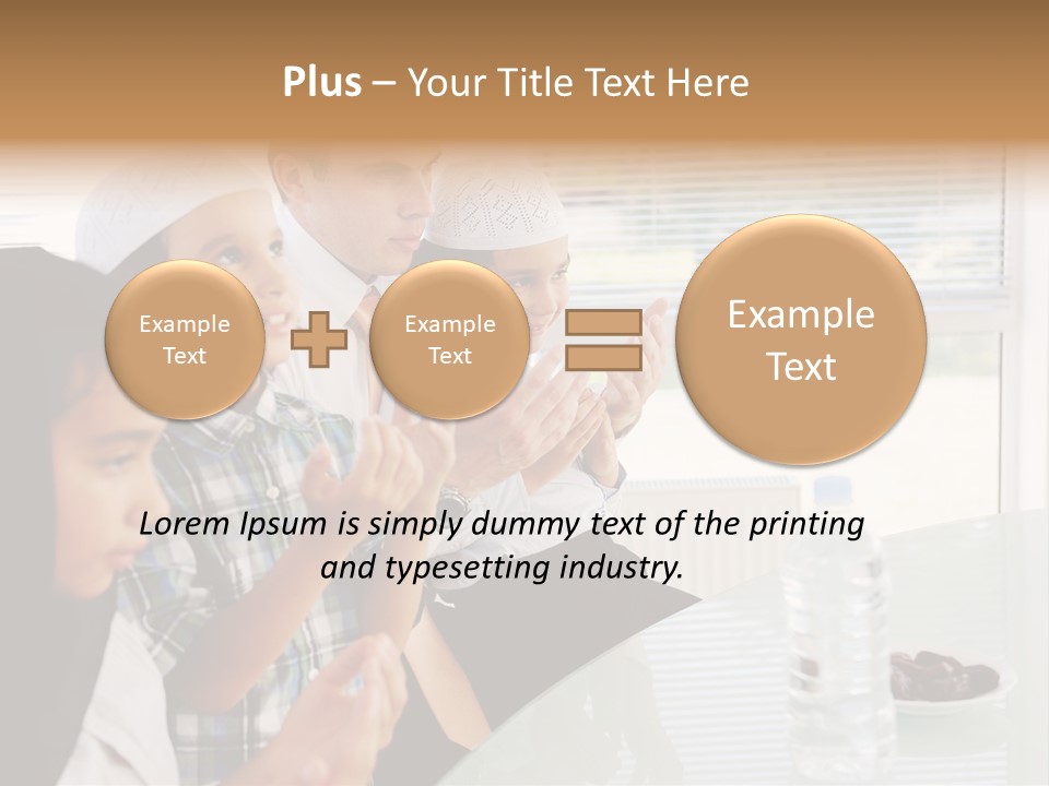 Father Doa Teaching PowerPoint Template