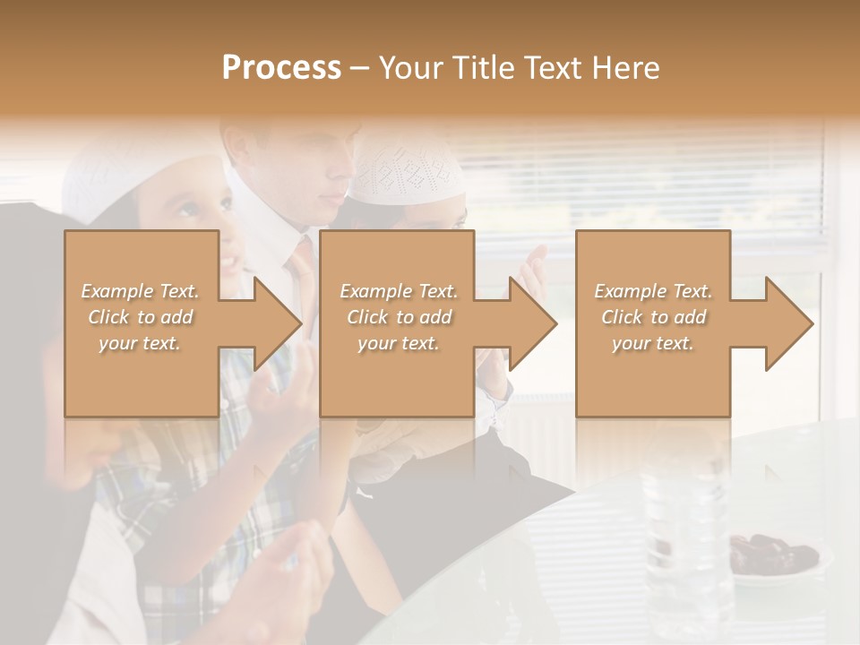 Father Doa Teaching PowerPoint Template