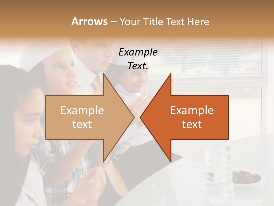 Father Doa Teaching PowerPoint Template