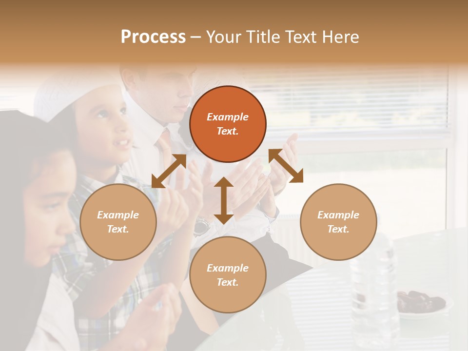 Father Doa Teaching PowerPoint Template