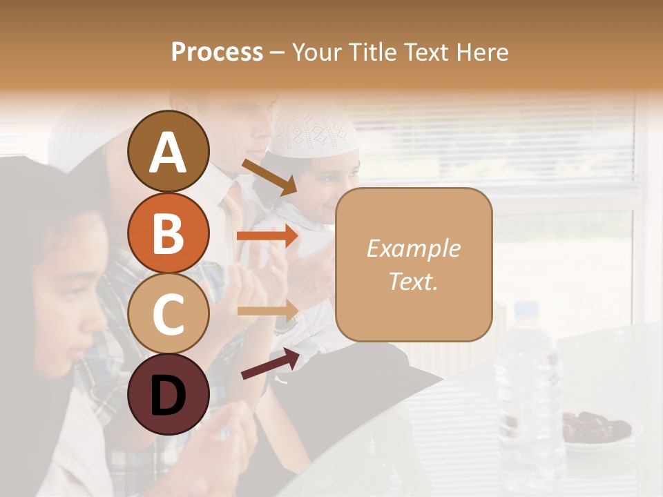 Father Doa Teaching PowerPoint Template