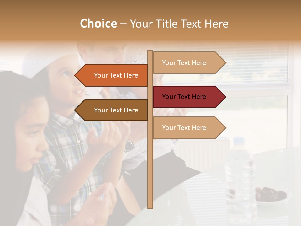 Father Doa Teaching PowerPoint Template