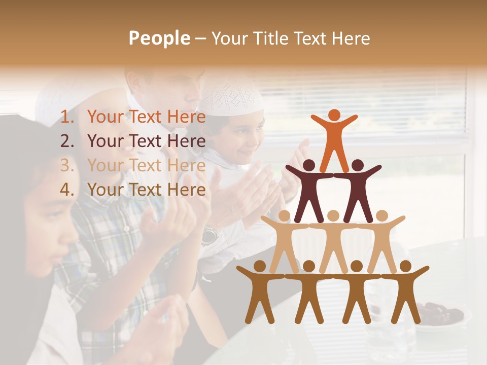 Father Doa Teaching PowerPoint Template