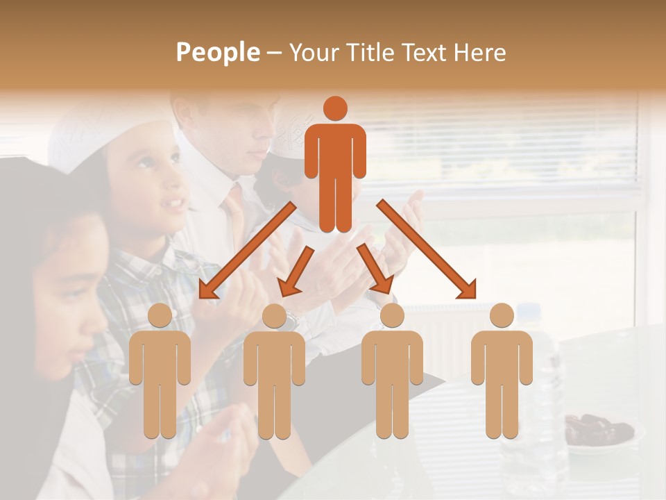 Father Doa Teaching PowerPoint Template