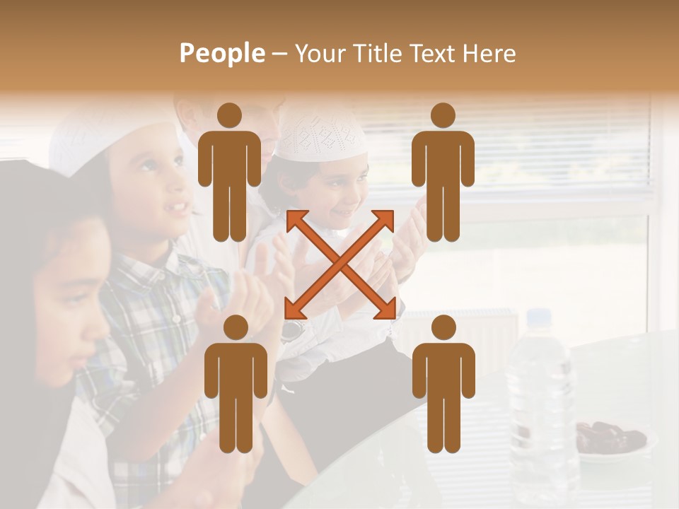 Father Doa Teaching PowerPoint Template