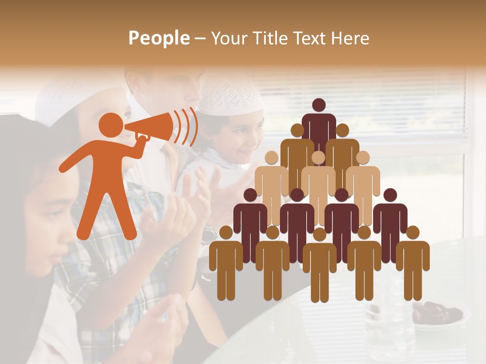 Father Doa Teaching PowerPoint Template