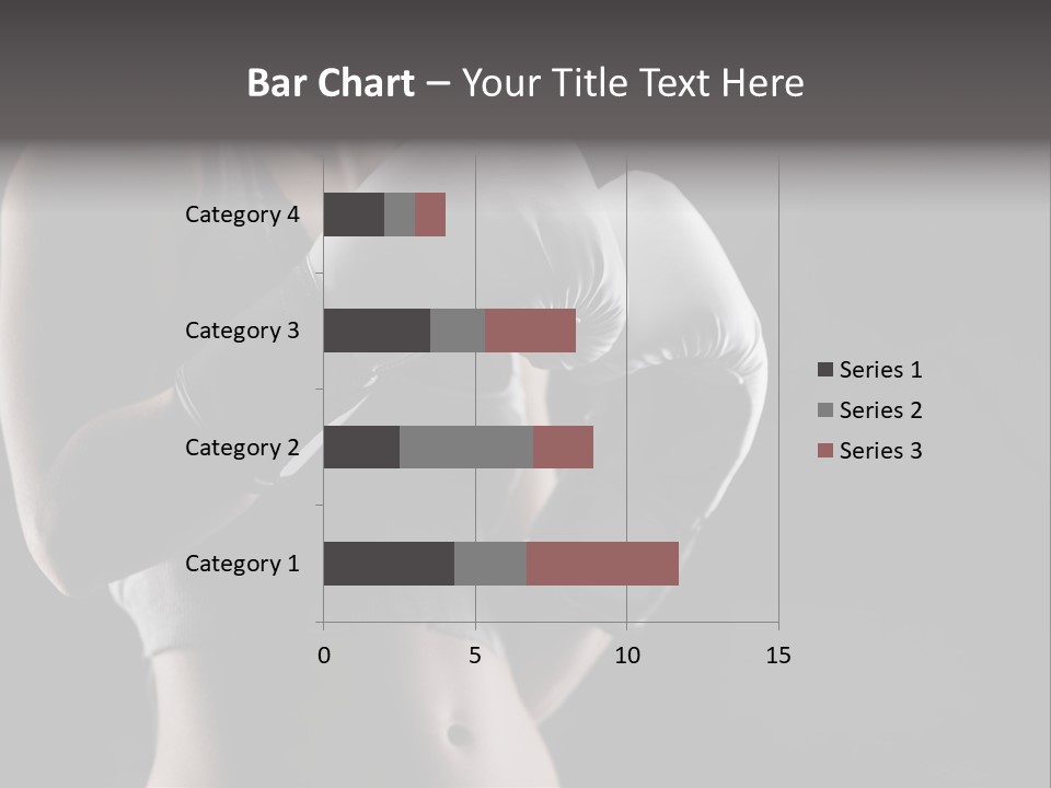 Copy Space Girl Horizontal PowerPoint Template