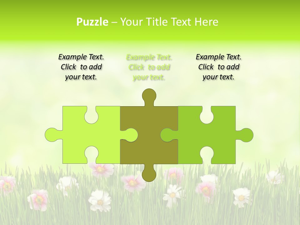 Blossom Natural Easter PowerPoint Template