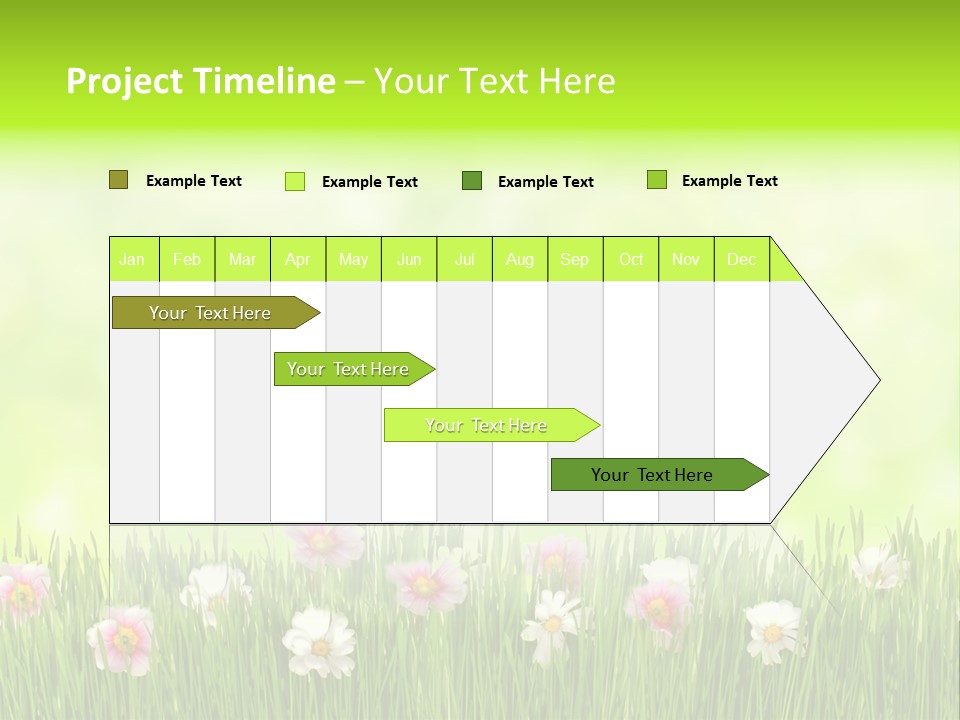 Blossom Natural Easter PowerPoint Template
