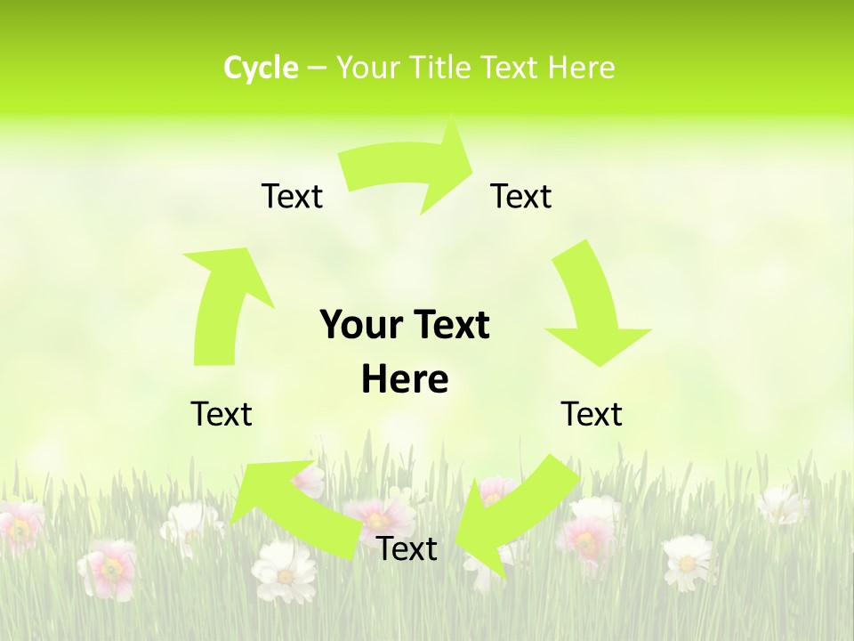 Blossom Natural Easter PowerPoint Template