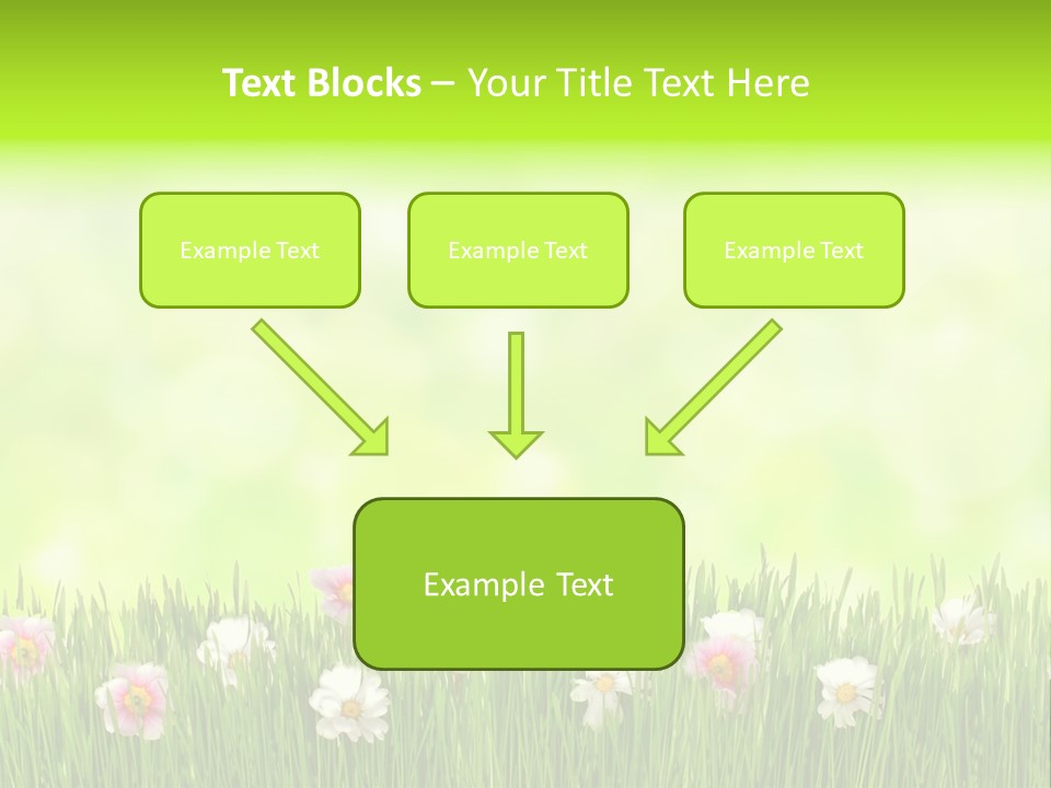 Blossom Natural Easter PowerPoint Template