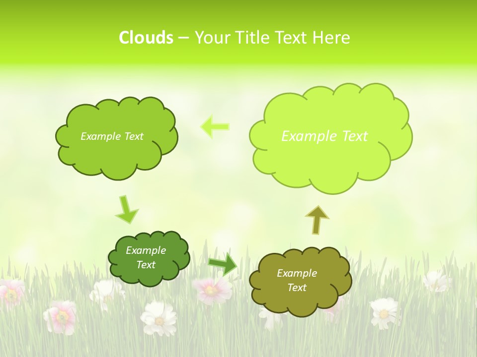 Blossom Natural Easter PowerPoint Template