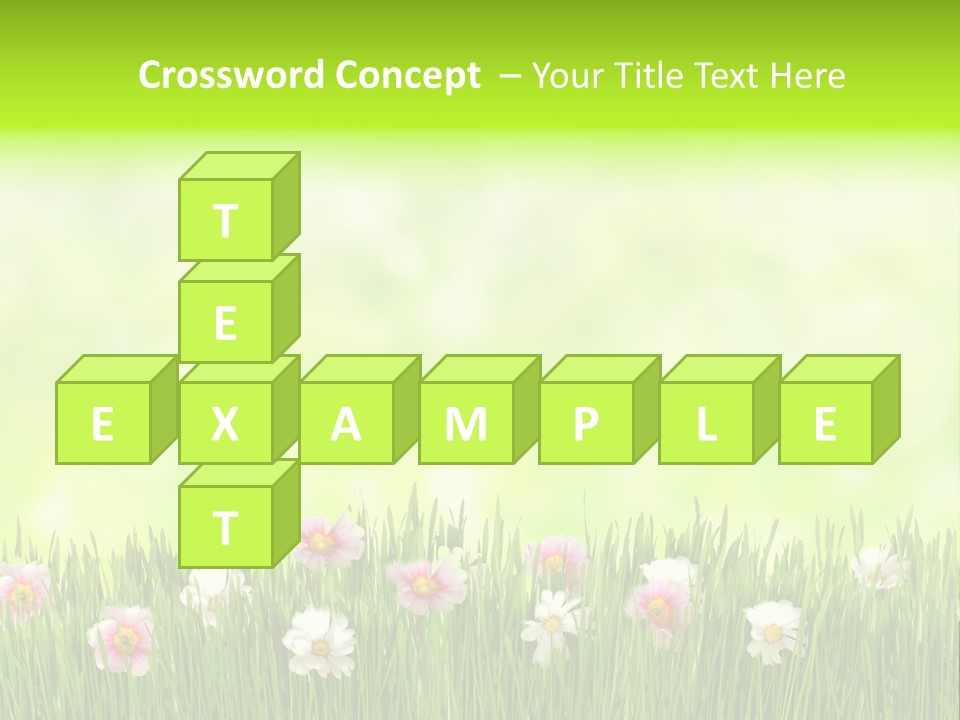 Blossom Natural Easter PowerPoint Template