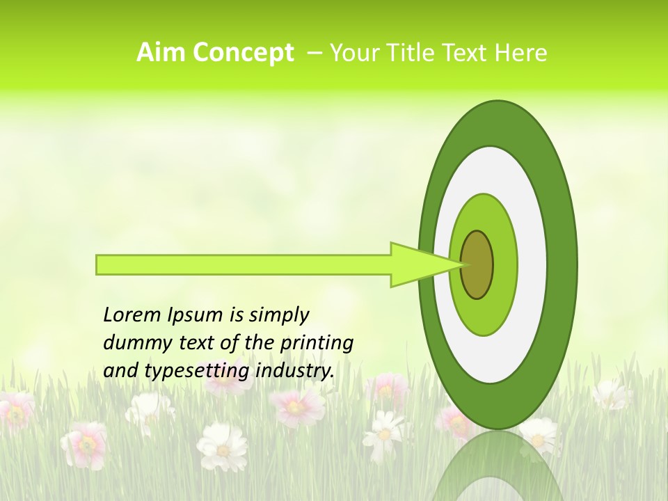 Blossom Natural Easter PowerPoint Template