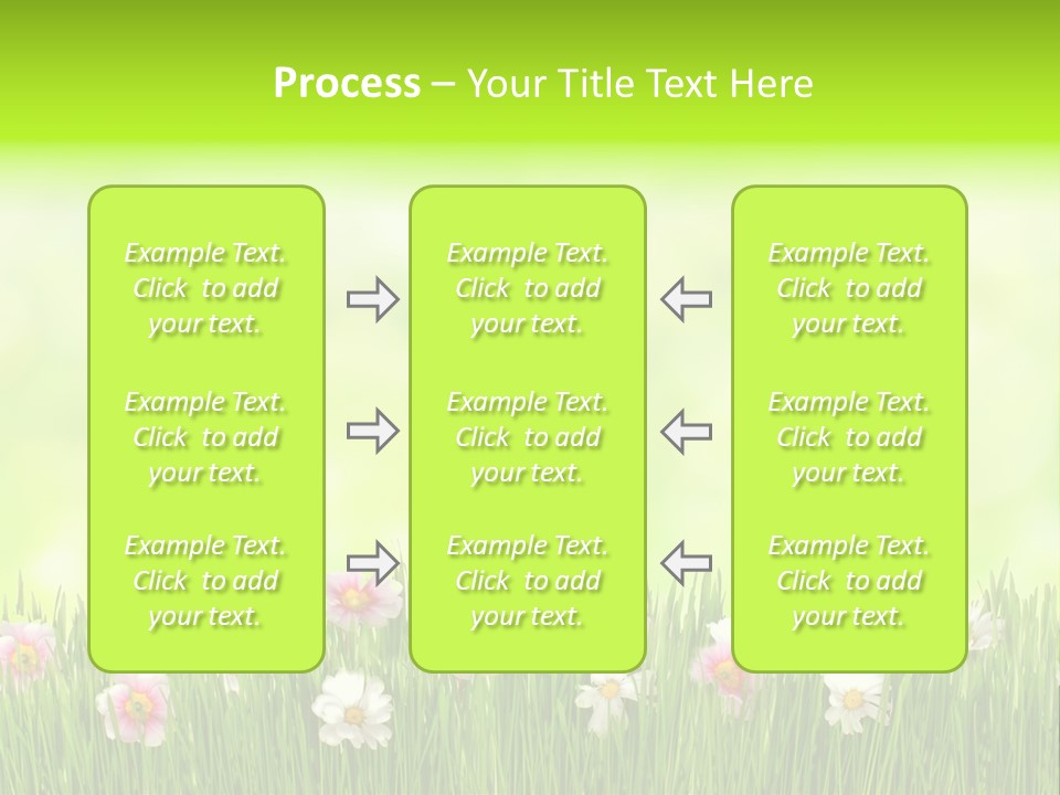 Blossom Natural Easter PowerPoint Template