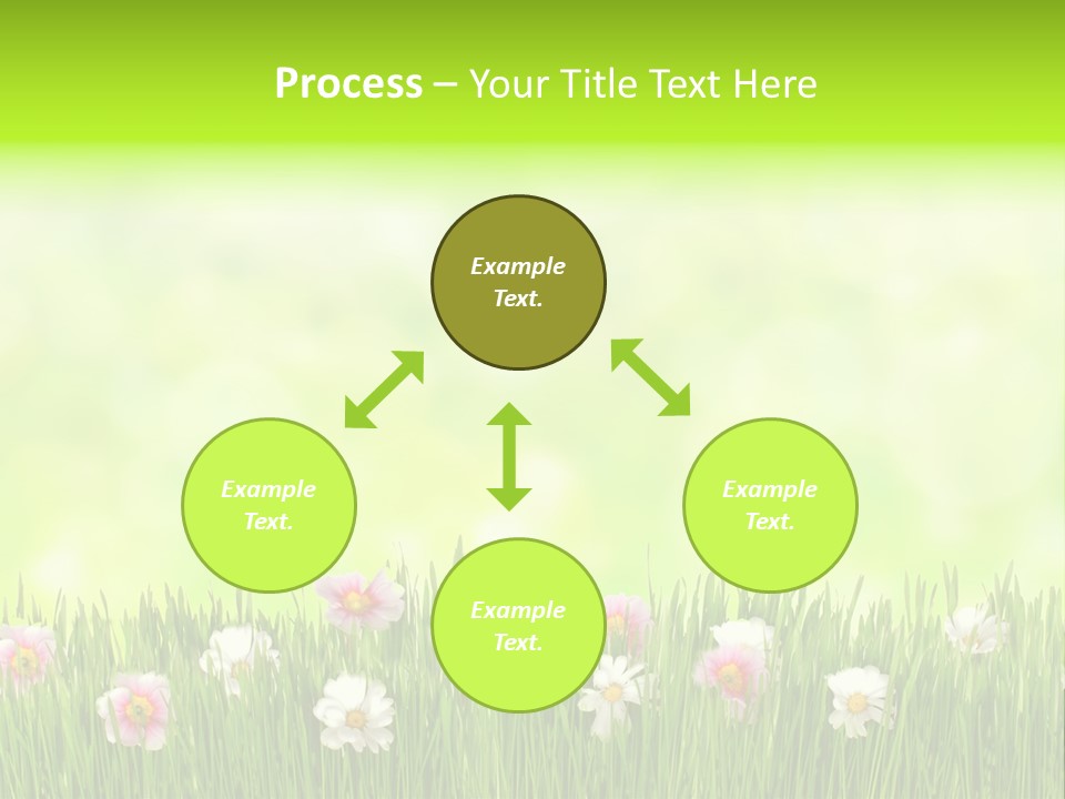 Blossom Natural Easter PowerPoint Template