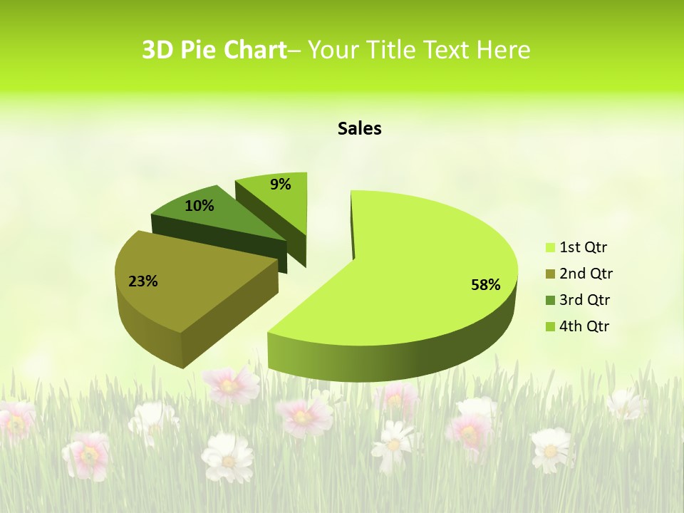 Blossom Natural Easter PowerPoint Template