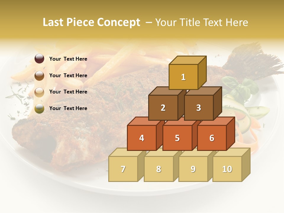 Eating Dish Grilled PowerPoint Template