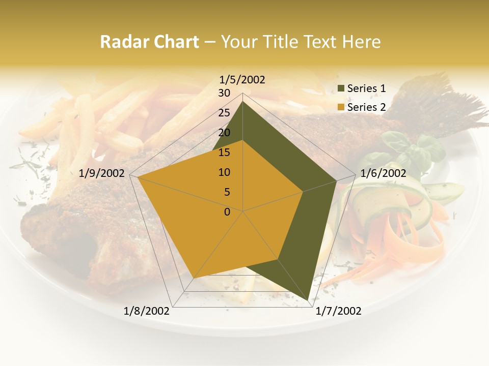 Eating Dish Grilled PowerPoint Template
