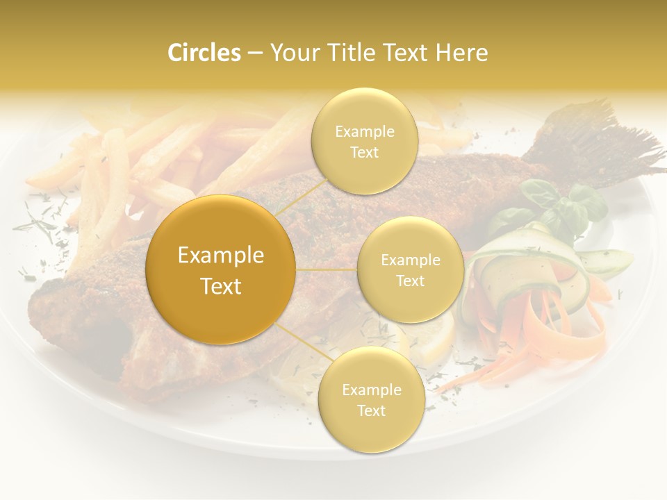 Eating Dish Grilled PowerPoint Template