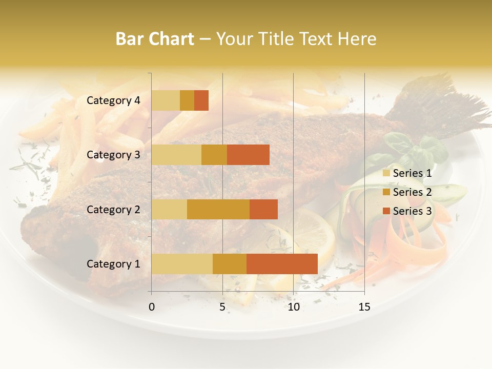 Eating Dish Grilled PowerPoint Template