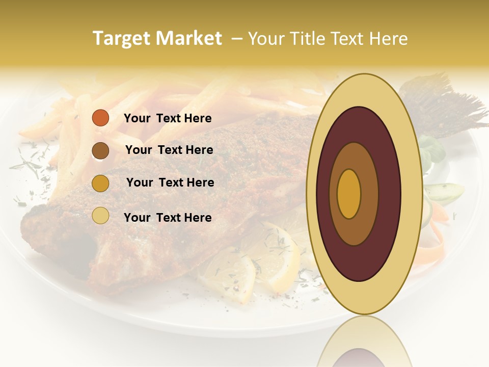 Eating Dish Grilled PowerPoint Template