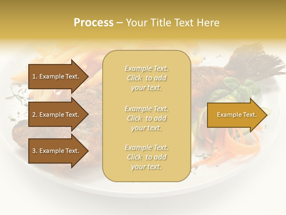 Eating Dish Grilled PowerPoint Template
