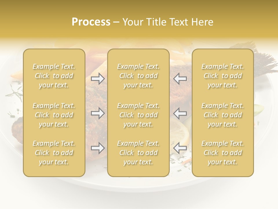 Eating Dish Grilled PowerPoint Template