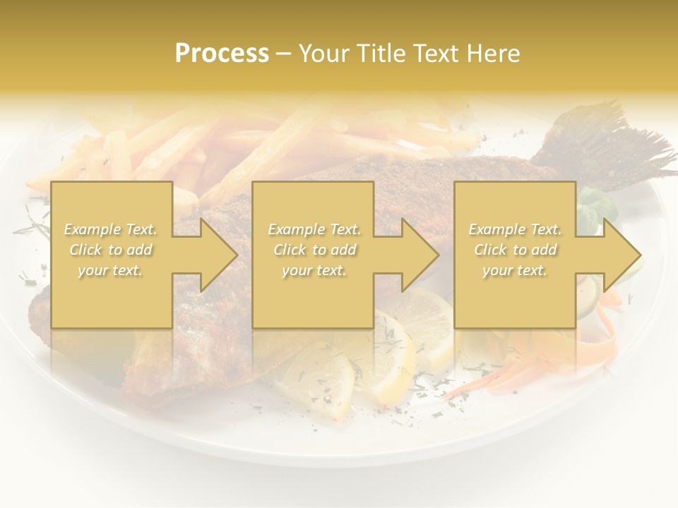 Eating Dish Grilled PowerPoint Template