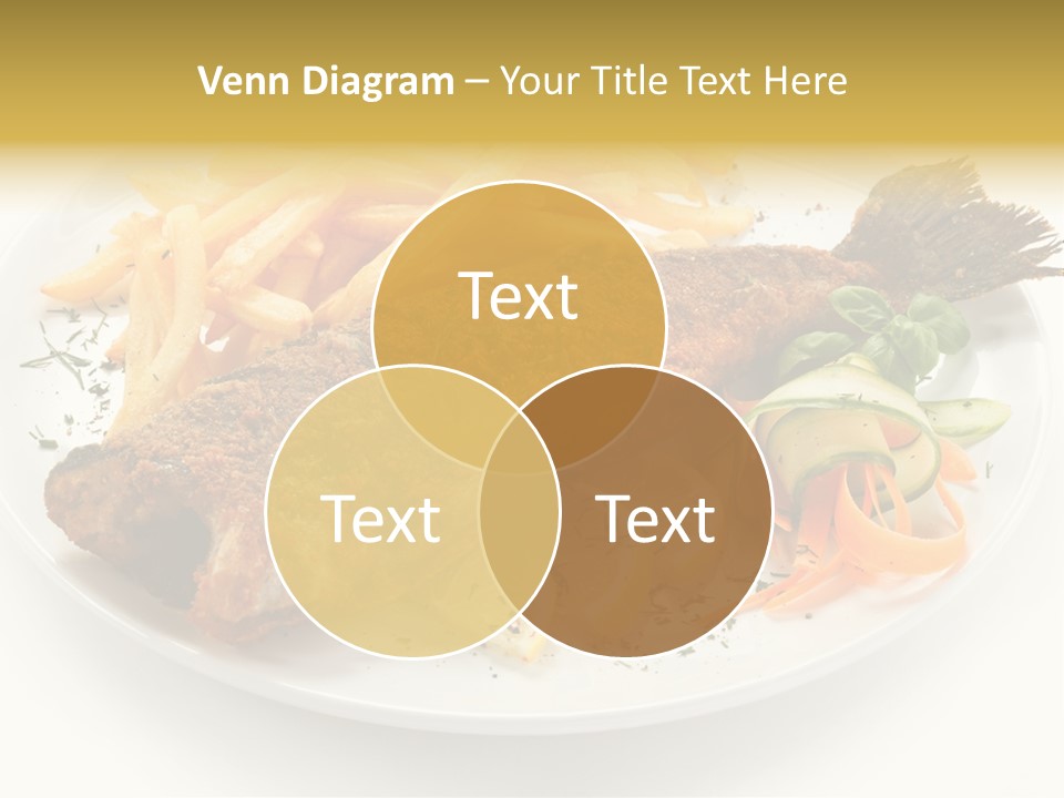 Eating Dish Grilled PowerPoint Template