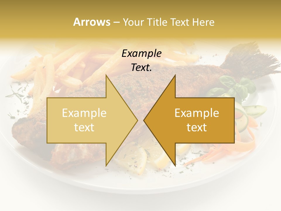 Eating Dish Grilled PowerPoint Template