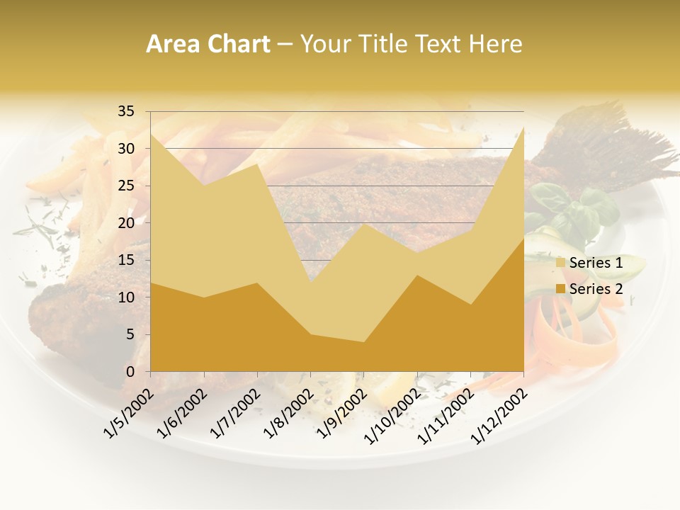 Eating Dish Grilled PowerPoint Template