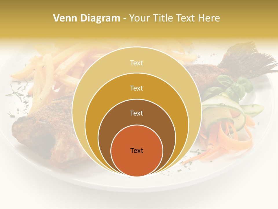 Eating Dish Grilled PowerPoint Template